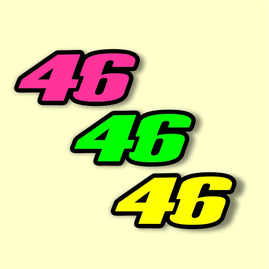 

Stiker brand distro 46 stikermurah bahan graftac anti air