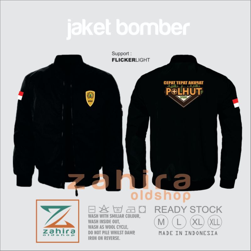 Jaket Polhut/Jaket Bomber Polhut Polisi Kehutanan