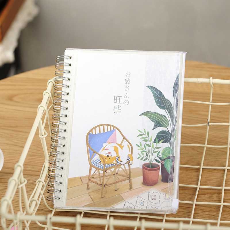 

SA941 Country Side Shiba Inu Spiral Mixed Buku Catatan Spiral