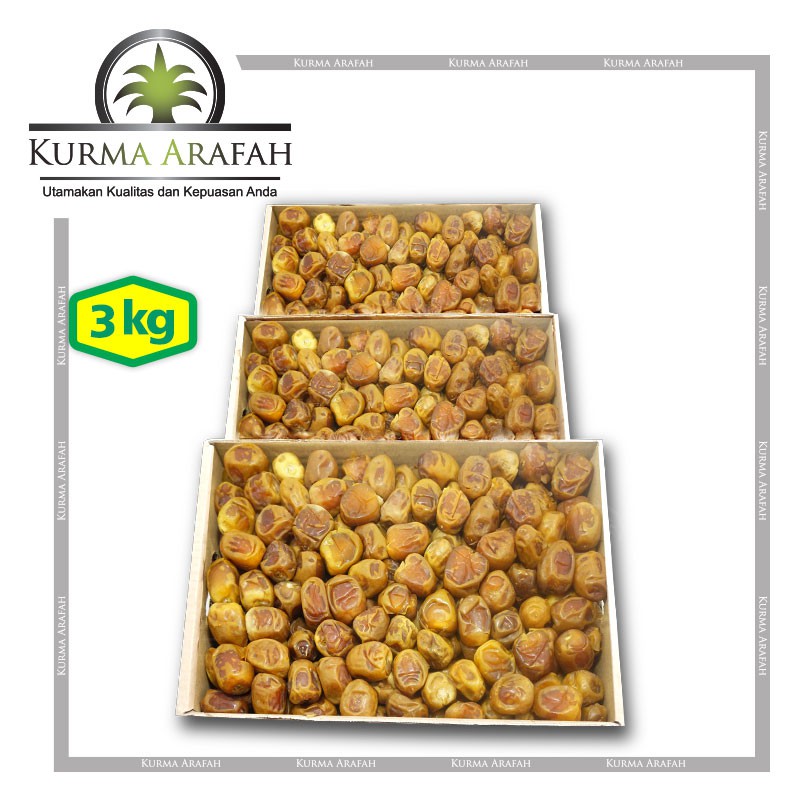 Kurma Sukari / Kurma raja 3 Kg