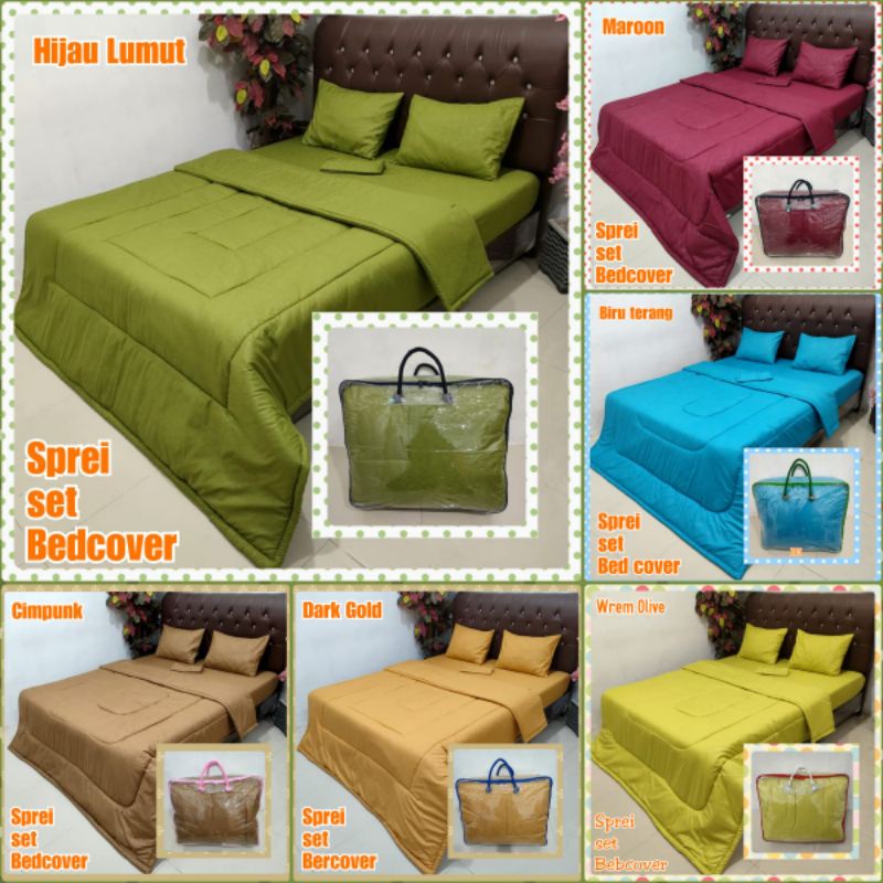 sprei set bedcover