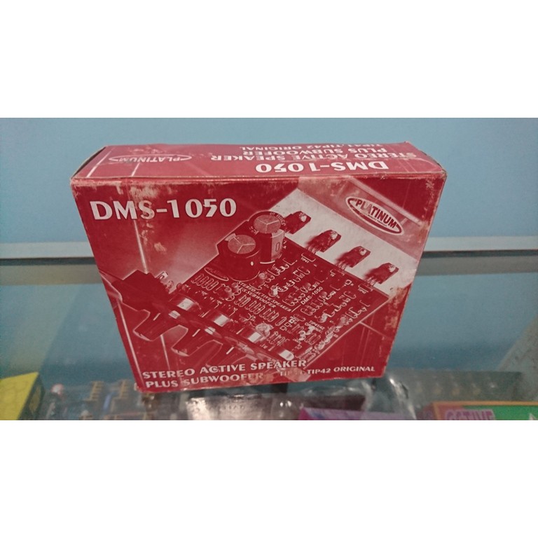 POWER KIT Amplifier MESIN SPEAKER AKTIF KARAOKE subwoofer dms 1050