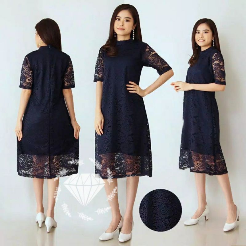 DRESS FASHION PEVITA, BRUKAT PREMIUM, DRESS MAXY