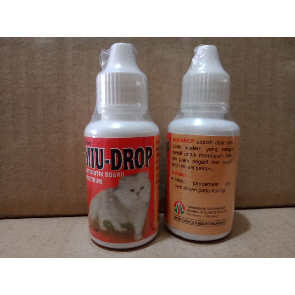 MIU-DROP antibiotik kucing