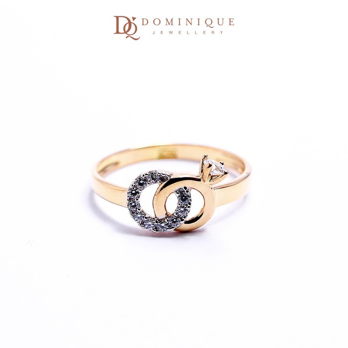 

Dominique Jewellery -Cincin Lotus Kadar 70% DQ 076