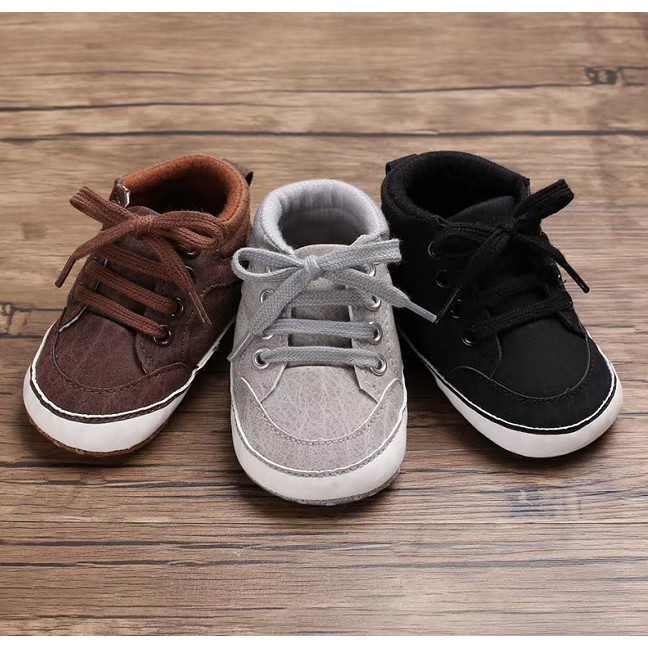 HappyOliver C513 CROCODILE LEATHER Sepatu Anak Laki Sepatuanak Bayi Sepatu Prewalker Shoes