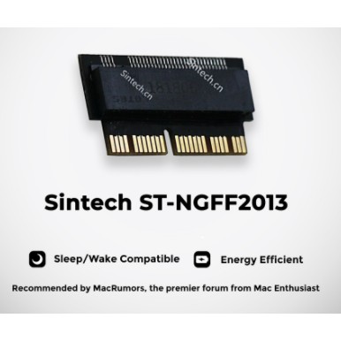 Adapter Sintech M.2 NGFF SSD NVMe For Macbook Air Pro 2013 2014 201