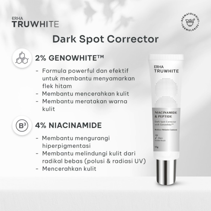 ERHA Truwhite Niacinamide &amp; Peptide Dark Spot Corrector