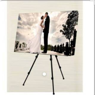 Stand Frame Foto Wedding Stand Lukis Lukisan #2