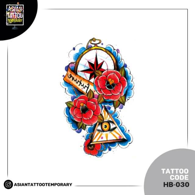 TATO TEMPORER ORIGINAL / STIKER TATTO /TATO SEMENTARA/ UNTUK LENGAN dll