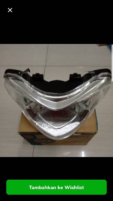 reflektor/ lampu depan jupiter Mx King 150