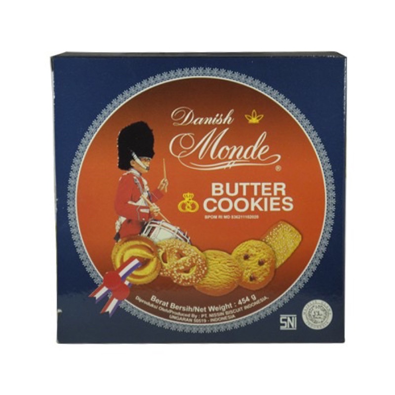 

monde butter cookies 454gr biskuit lebaran paket lebaran biskuit kaleng