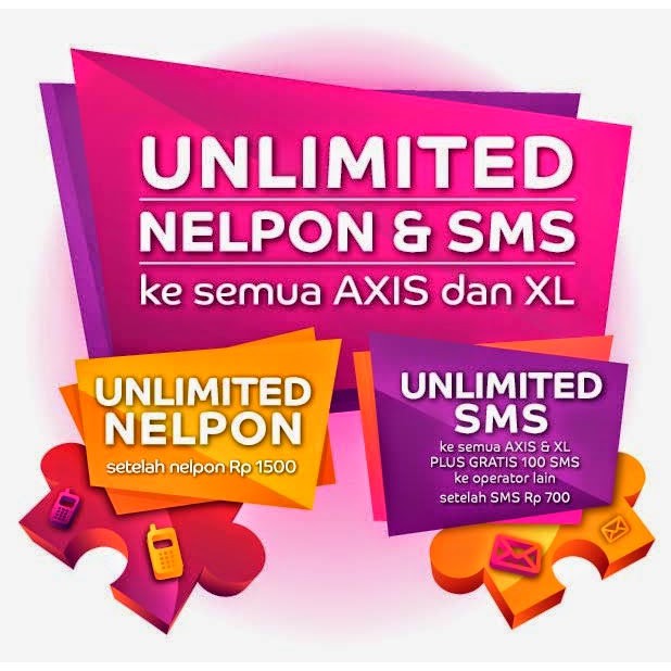 AXIS paket NELPON & SMS