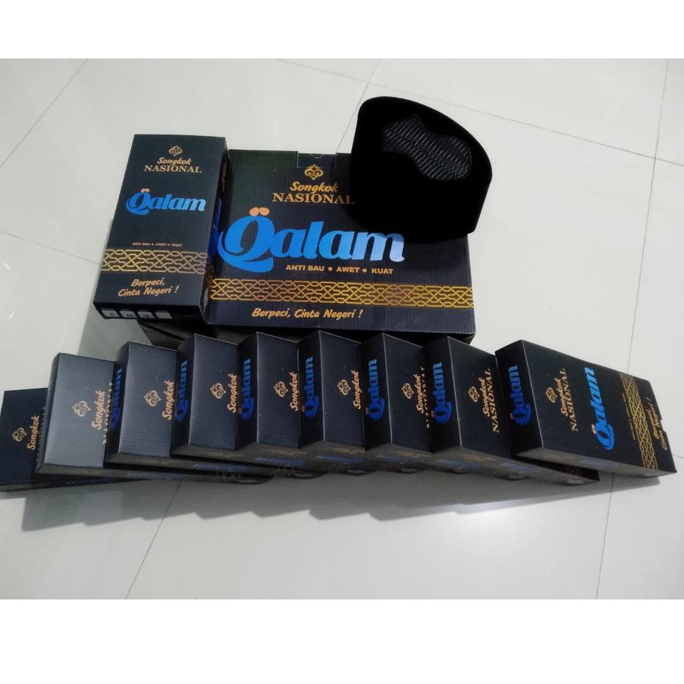 ✮Terkini JF0ZZ SONGKOK NASIONAL POLOS BLUDRU EXLUSIF HALUS PILIHAN MERK QALAM Z57 ✮Bayar Di Tempat