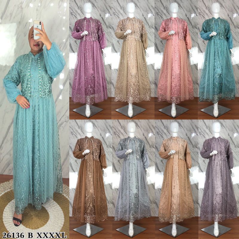 Gamis pesta jumbo