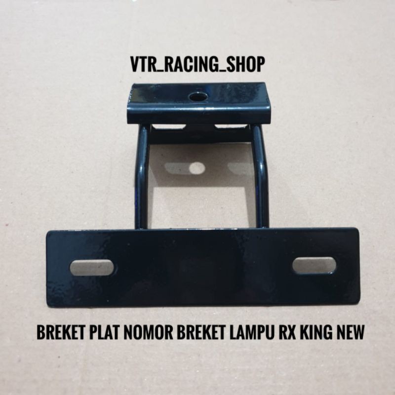 BREKET DUDUKAN LAMPU TEMBAK - RX King - Breket Dudukan Plat Nomor Depan PNP Rx King