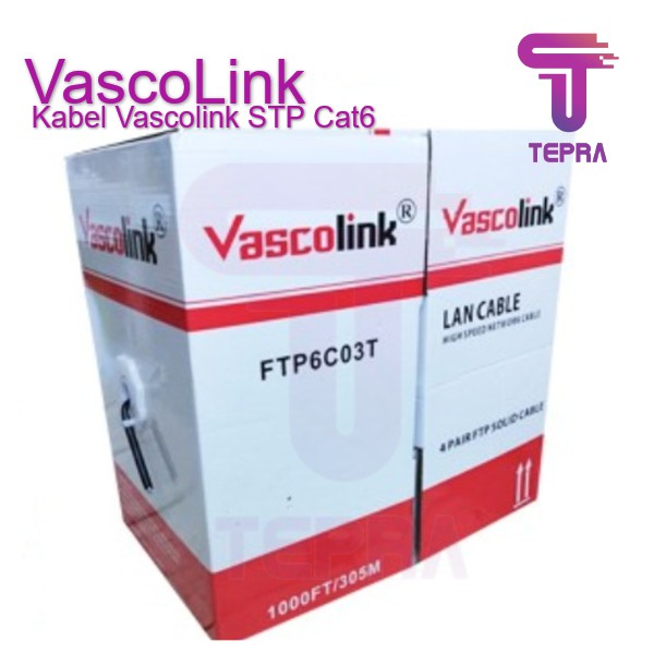 Kabel VASCOLINK STP Cat6 Cable 305M