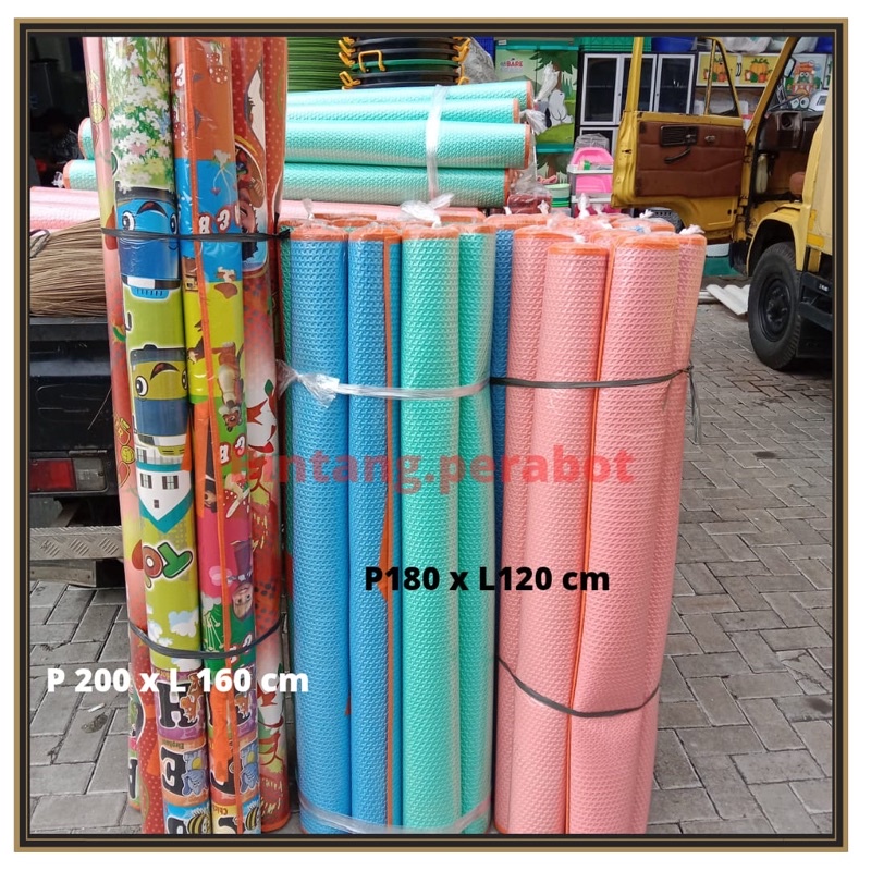 Karpet Tikar Lantai Spons Motif Gambar Polos Murah / Karpet Eva Matic / Tikar Lantai Spons / Matras 