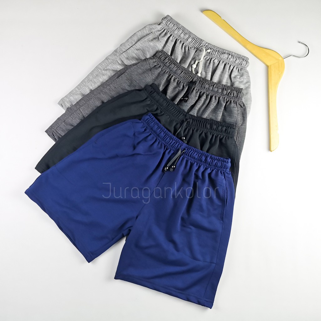 Celana Boxer Pria Polos Kaos Baby Terry 52 -BTP52