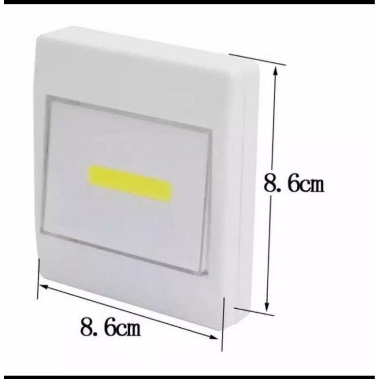 Lampu Led Tempel MITSUYAMA 10W COB Emergency MS 8508 - Lampu Darurat