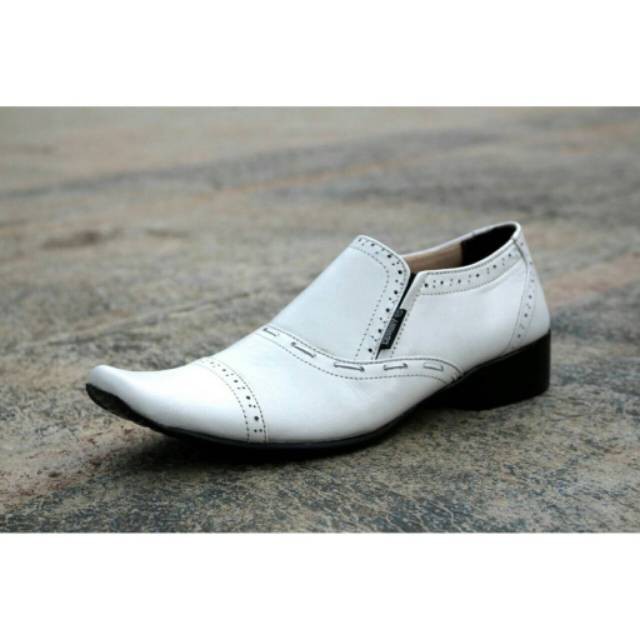 formal white shoes