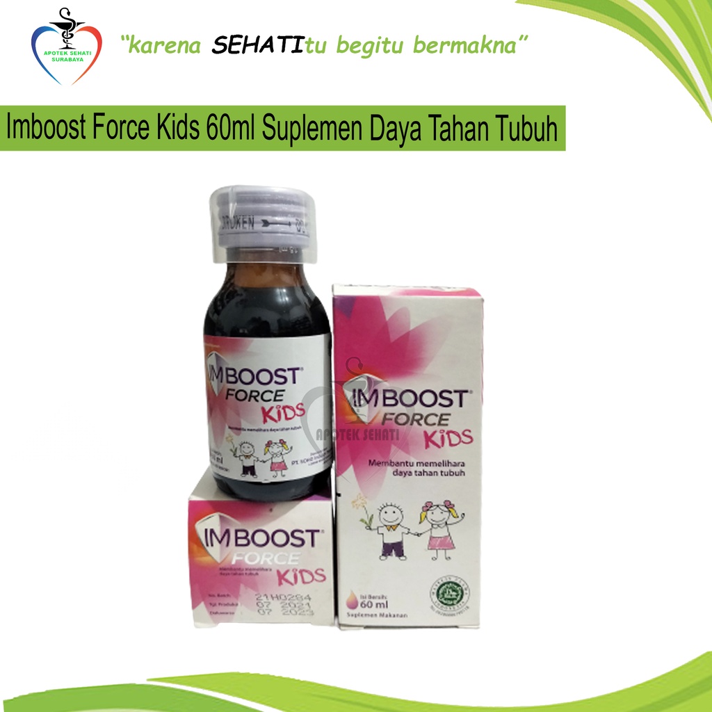 Imboost im boost force Sirup  Suplemen Daya Tahan Anak dewasa