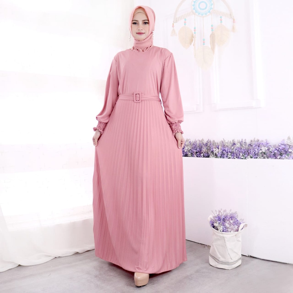 RULIN GAMIS+BELT PLISKET GAMIS // PLISKET GAMIS TERBARU