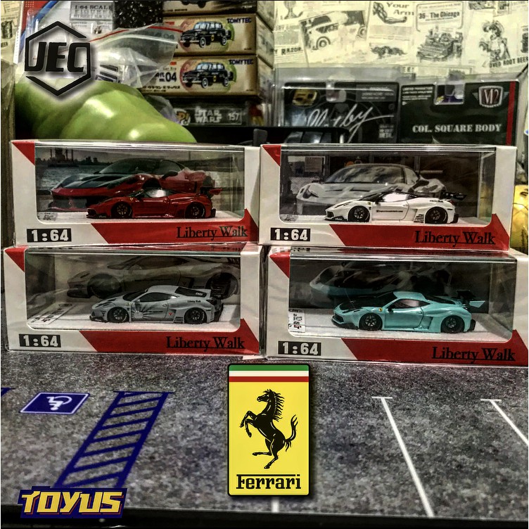 JEC - LB WORKS FERRARI 458 SET OF 4 - LBWK