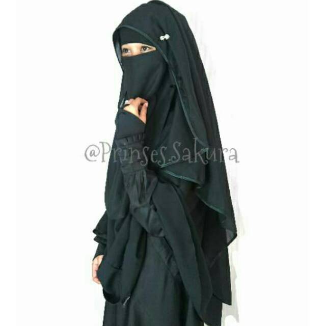 Niqab Cadar Butterfly Bisban