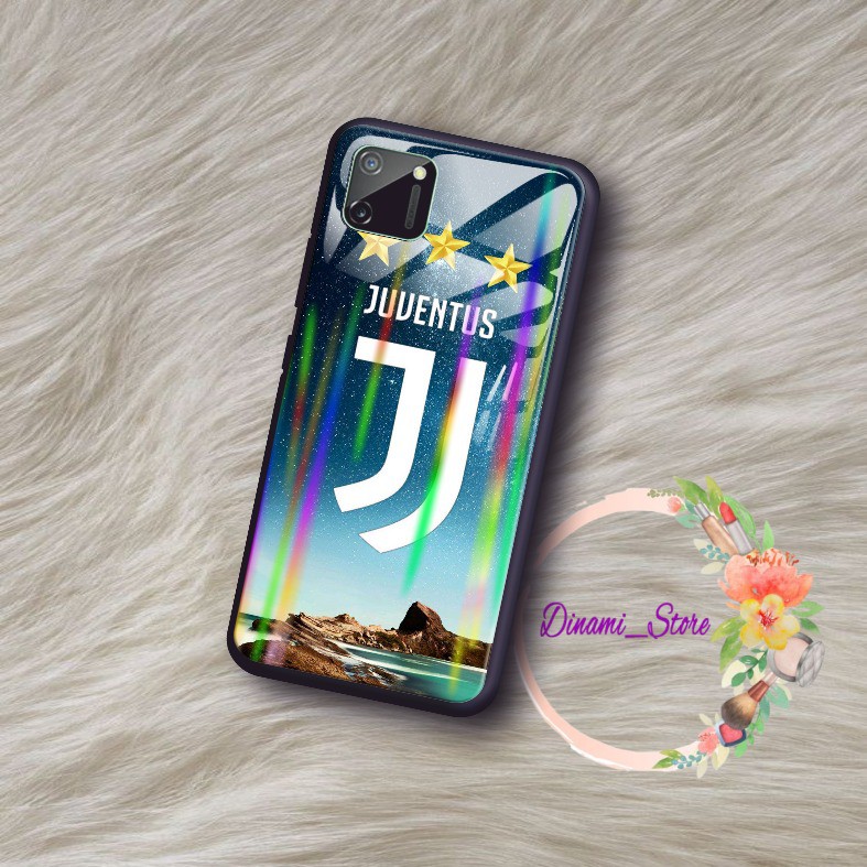 Back Case Glass Aurora JUVENTUS WALLPAPER Samsung J2prime G530prime A01 CORE A20 A30 A20s A50 DST493