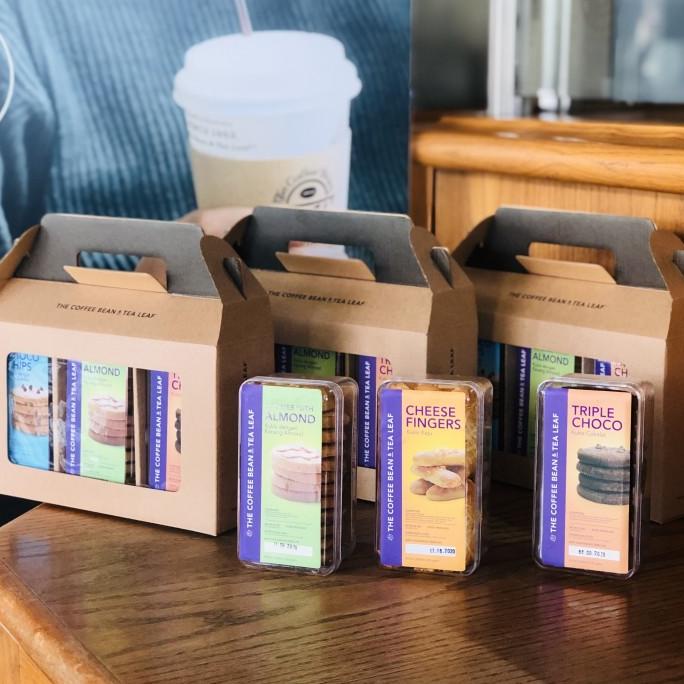 

The coffee bean cookies box gift set 3 variant