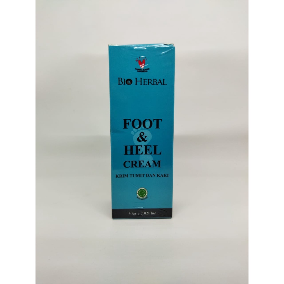 Bio Herbal Foot &amp; Heel Cream Krim Tumit dan Kaki 50 gram Original 100%