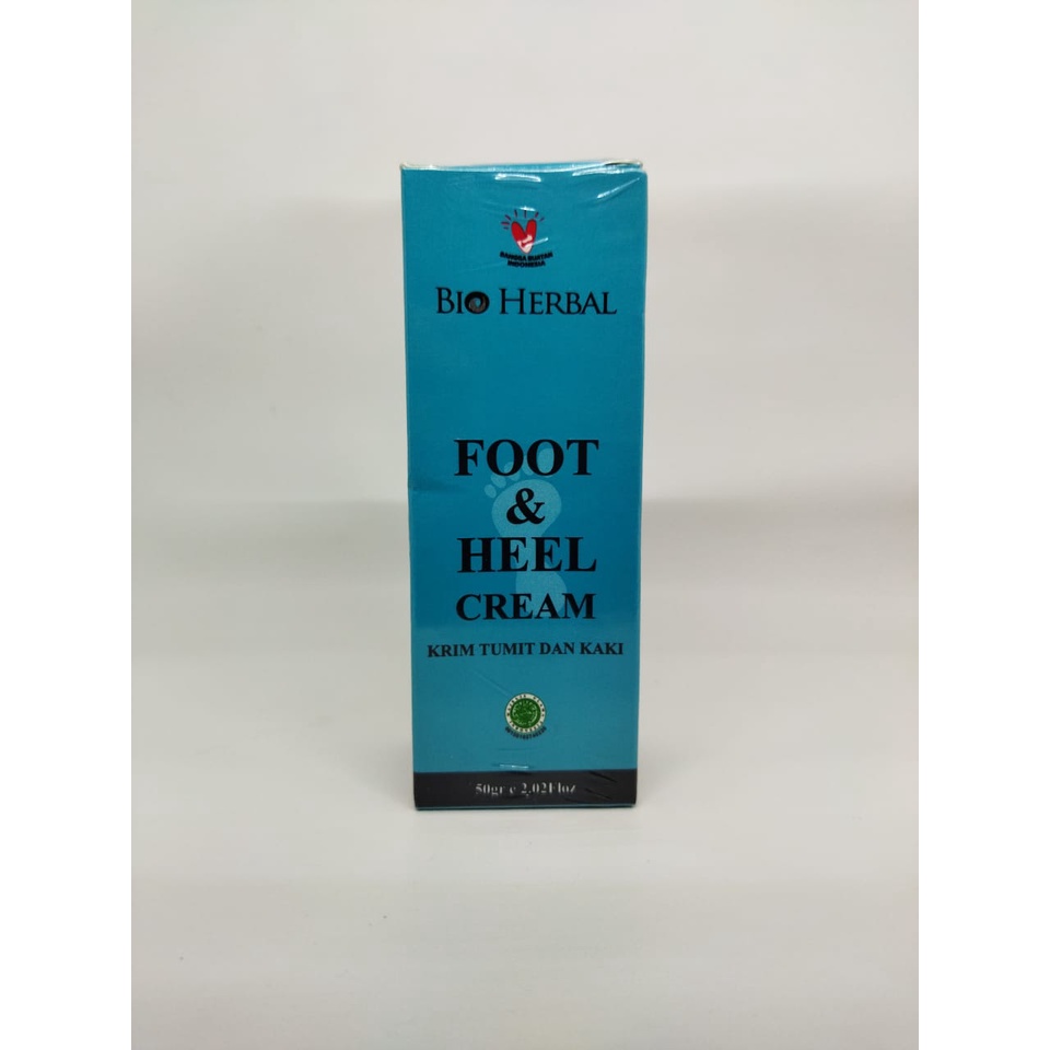 Bio Herbal Foot &amp; Heel Cream Krim Tumit dan Kaki 50 gram Asli BPOM Bisa COD