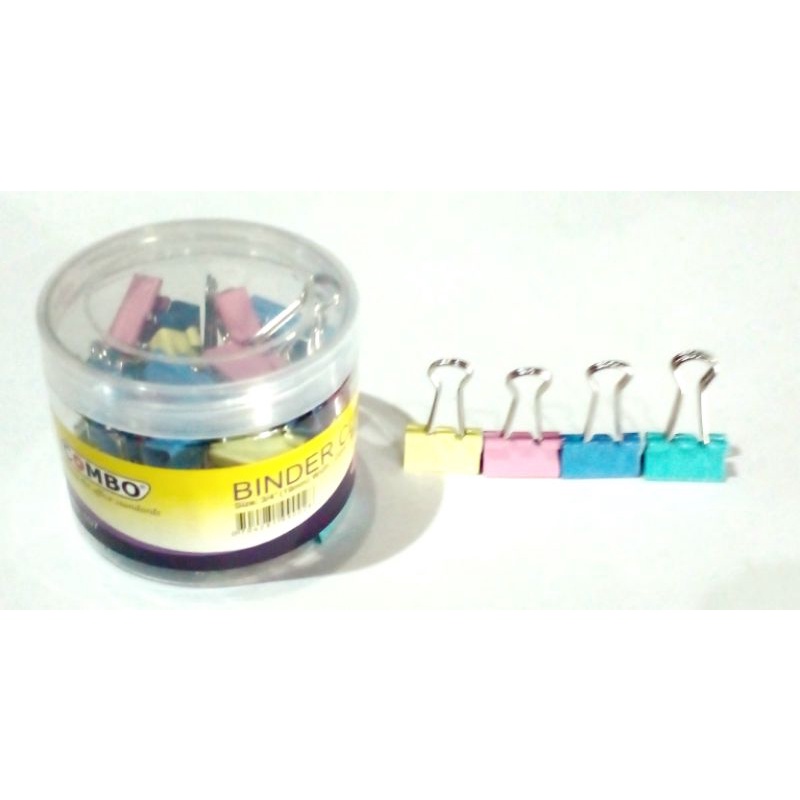 

BINDER CLIP MERK COMBO 1 PCS SIZE : 3/4 ( 19 mm )