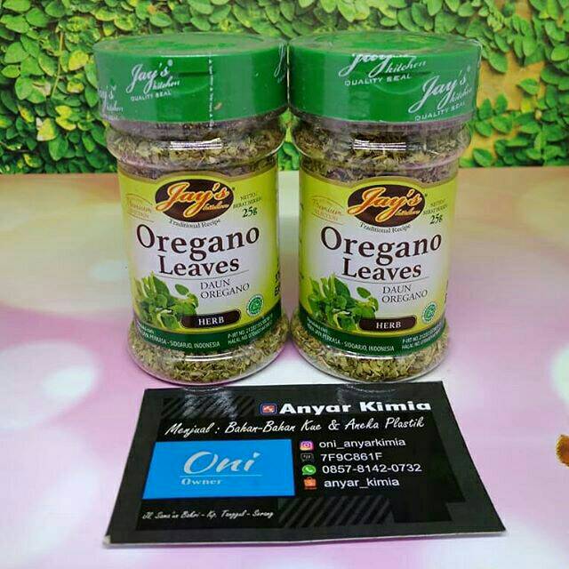

Jay's Oregano Daun Oregano @25grm