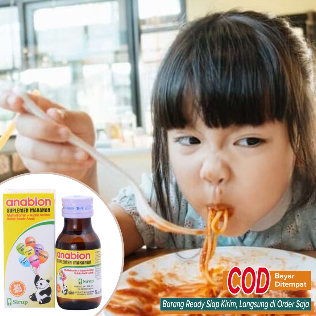 Vitamin Nafsu makan Gemuk Badan Anak Pertumbuhan Peninggi Badan Kecerdasan Otak Daya Tahan Tubuh ANA