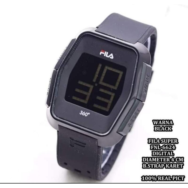 (COD) FILA DIGITAL JAM PRIA WANITA ANTI AIR