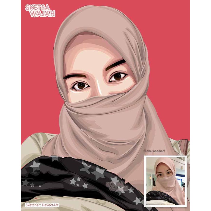 Jual Sketsa Wajah Digital Art Realistis (DAV) | Shopee Indonesia