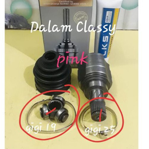 Cv Joint Dalam As Roda Depan Dalam As Kopel Dalam Daihatsu Classy