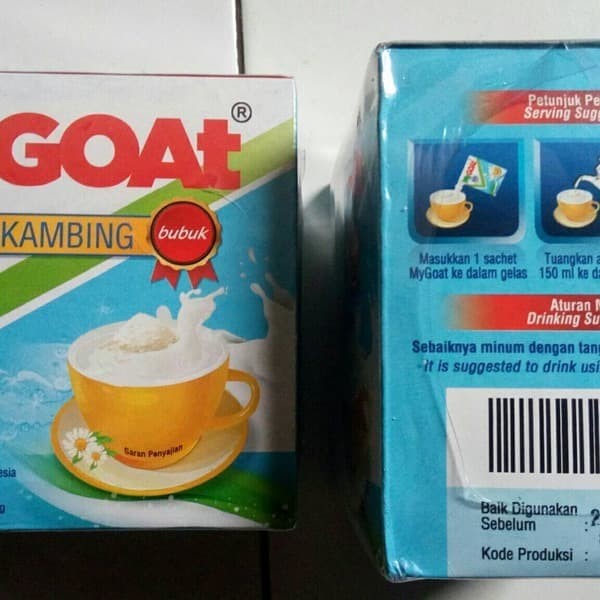 

Susu kambing Etawa Organik MyGoat sachet