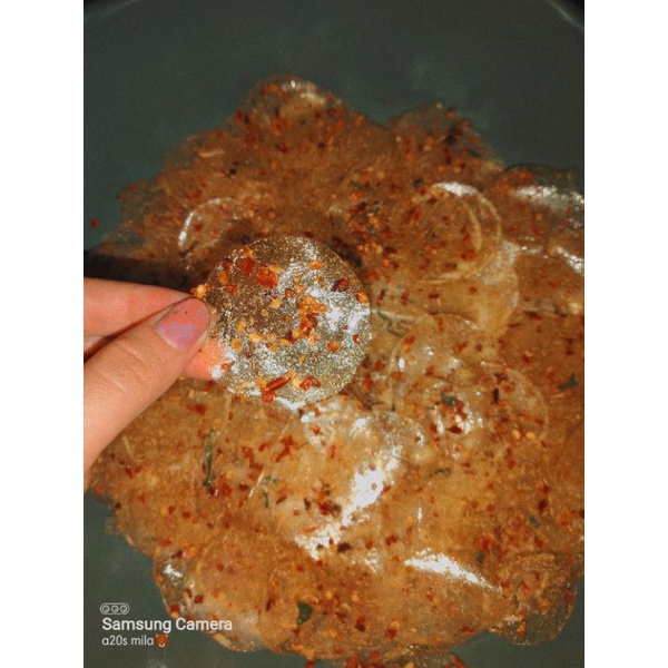 

kripca daun jeruk pedas