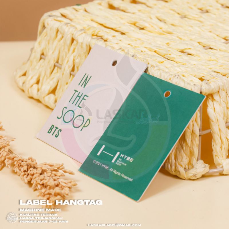 hangtag 360gsm 1000lusin 12000pcs