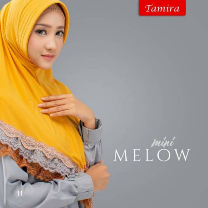 TAMIRA HIJAB TAMIRA MELOW BERGO INSTAN ORI TAMIRA MINI MELOW