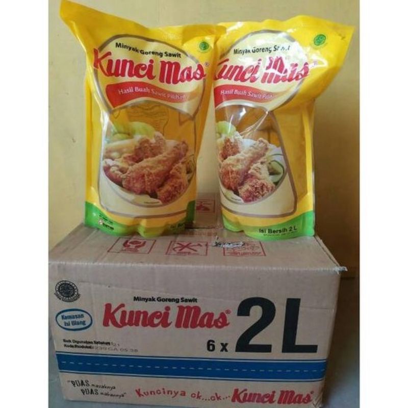 

minyak goreng kunci mas 2L