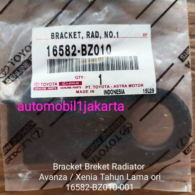 Bracket Breket Radiator Avanza / Xenia Tahun Lama ORI