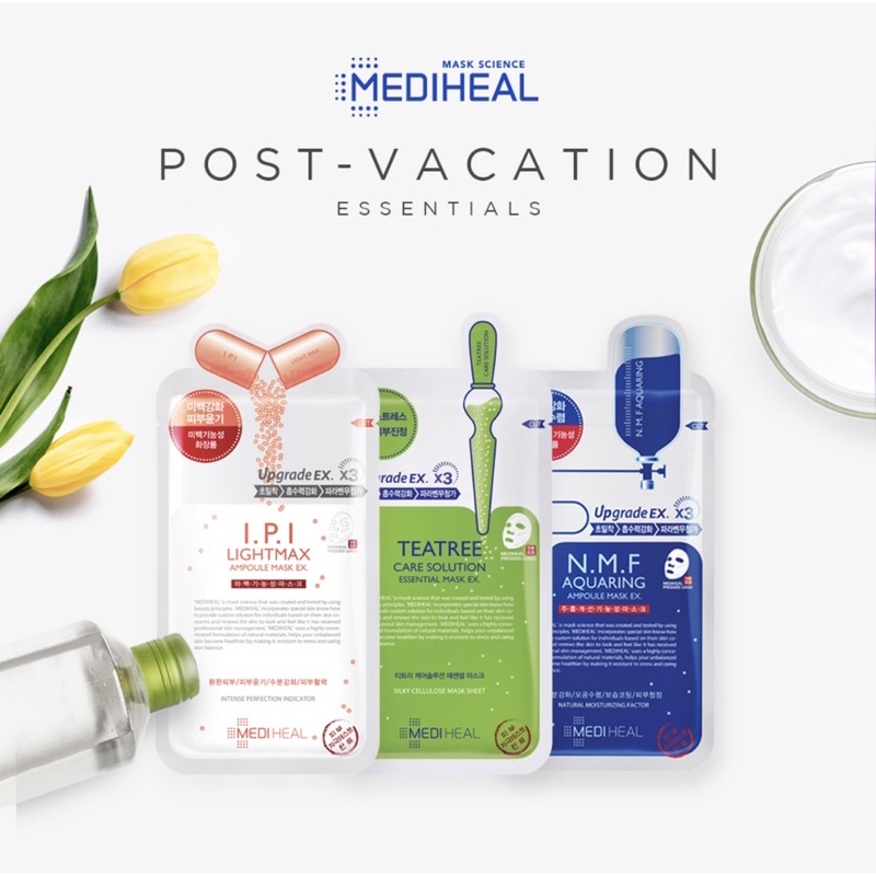 MEDIHEAL Sheet Mask Essential Ampoule Serum