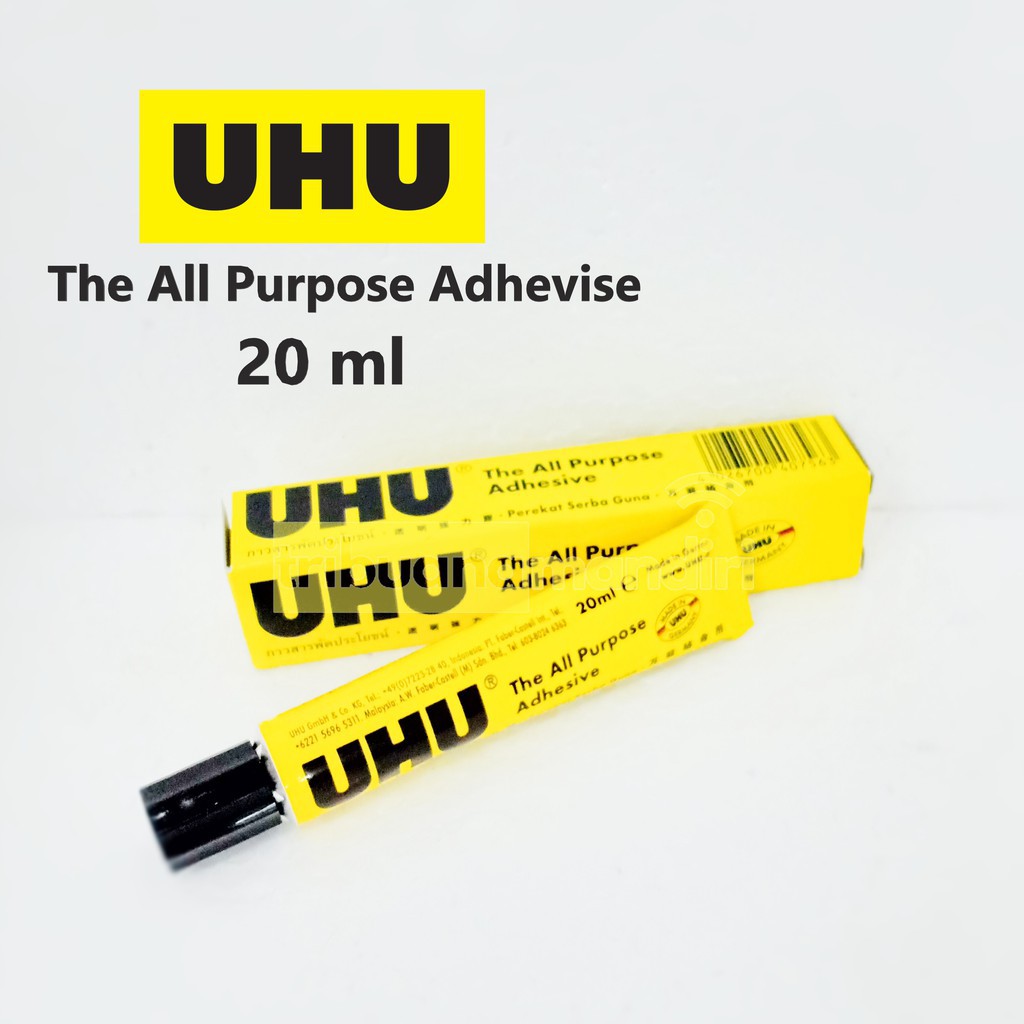 

Lem UHU Cair All Purpose Adhesive /20 ml (Perekat serba Guna)