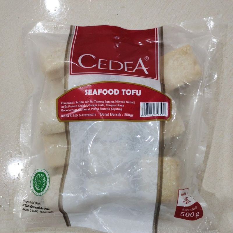 

cedea seafood tofu 500gr