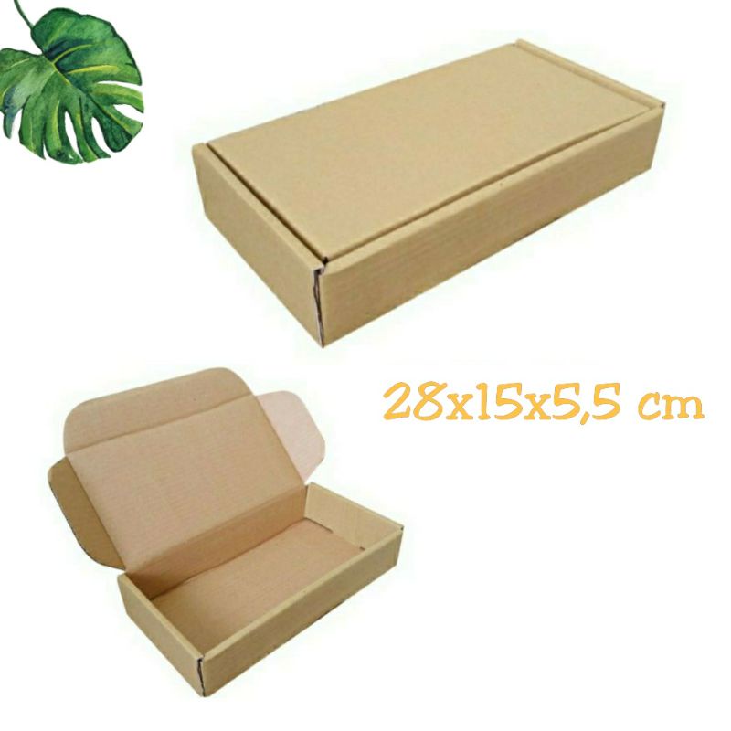 

BOX 28x15x5,5 cm (ARROW) Kardus/karton/kado/giftbox/hampers