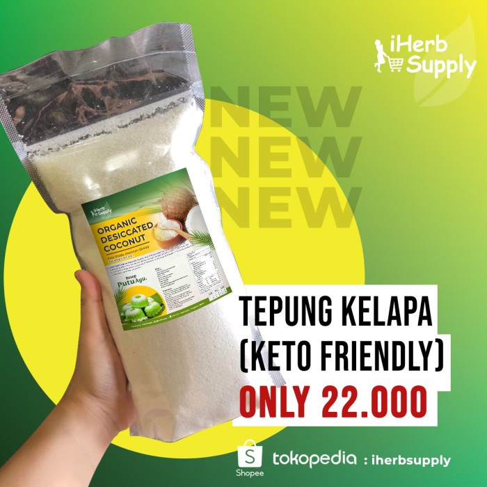 

D02D1 Tepung Kelapa 500 Gram Da01D100